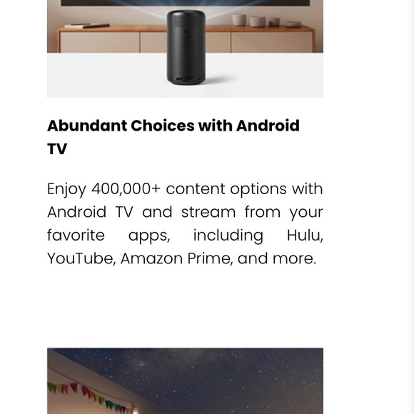 Nebula Capsule II Smart Mini Projector - Picture 6 of 11